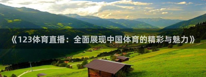 《123体育直播：全面展现中国体育的精彩与魅力》