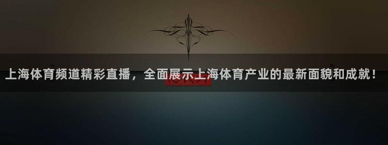 上海体育频道精彩直播，全面展示上海体育产业的最新面貌和成就！